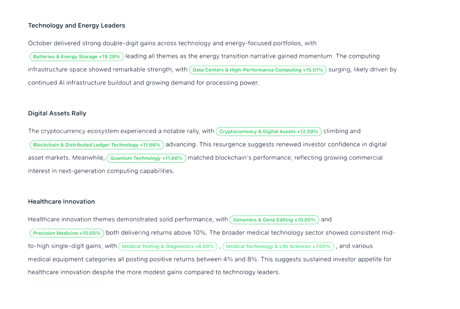 Product innovation & content creation